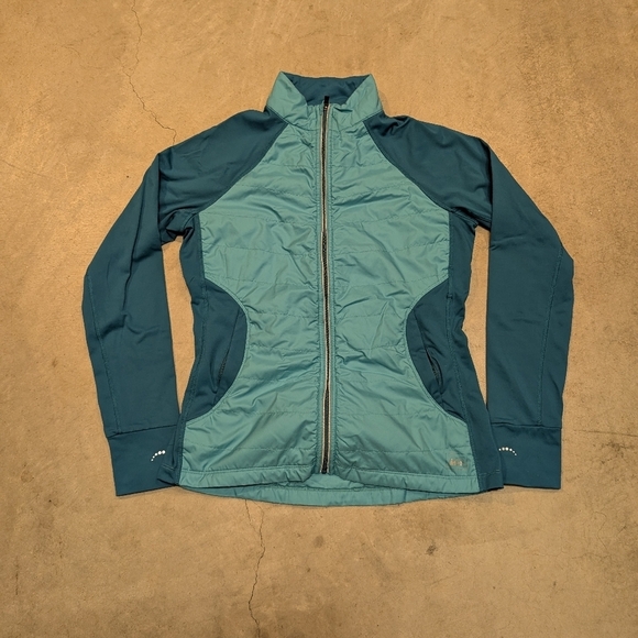 REI Tops - Women's XS REI Green/Teal Full Zip Polyester Fill Jacket Long Sleeve